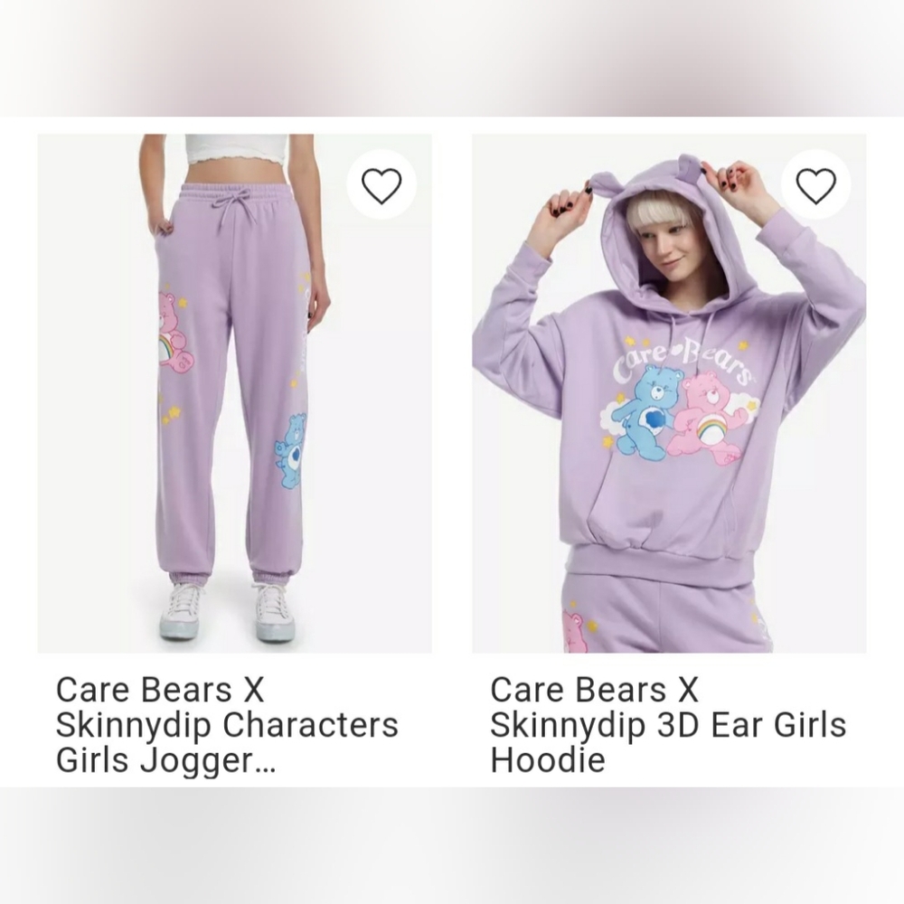 Care Bear matching set